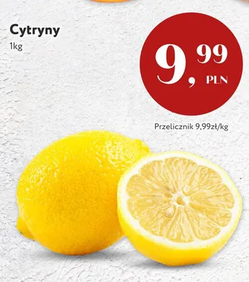 Cytryny promocja w Market Point