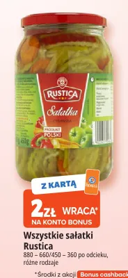 Sałatki Rustica promocja w Leclerc
