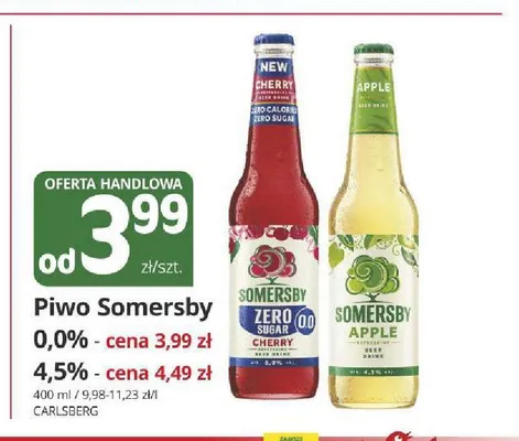 Piwo Somersby Apple promocja w Marketvita