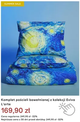 Komplet pościeli bawełnianej Eviva L'arte promocja w Medicine