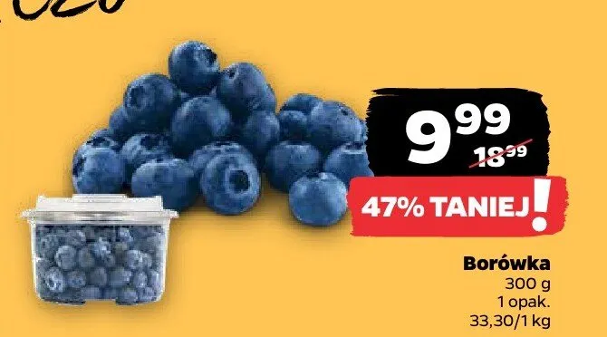 Borówka 300 g Netto promocja