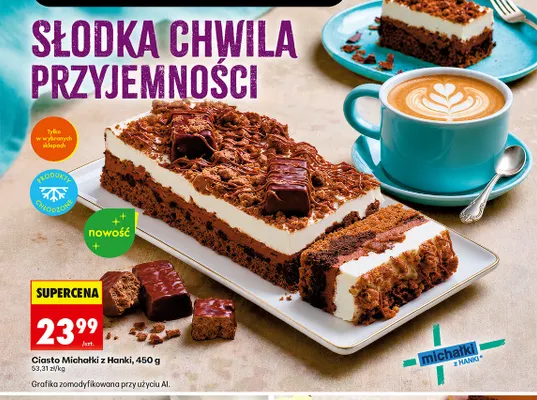 Ciasto Michałki z Hanki promocja w Biedronka