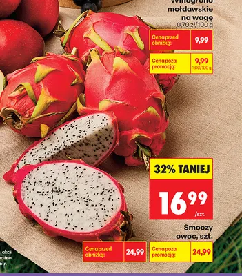 Smoczy owoc promocja w Biedronka