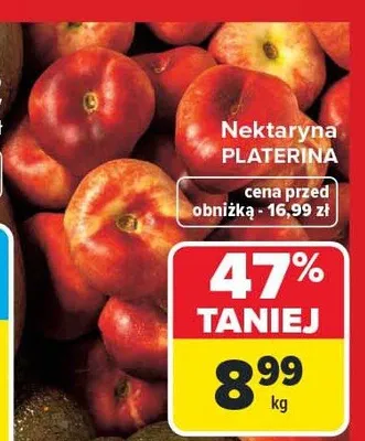 Nektaryna Platerina promocja w Carrefour