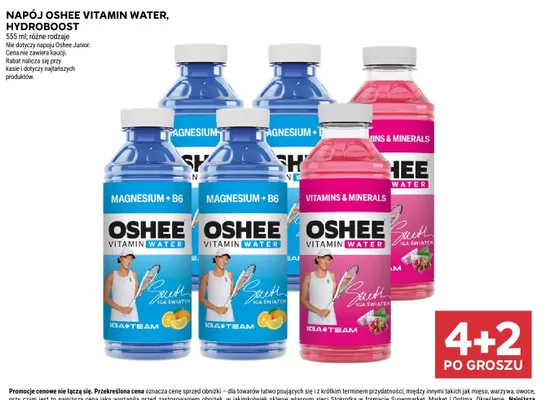 Napój vitamin water Magnesium + B6 promocja w Stokrotka