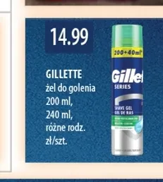 Żel do golenia Gillette Series promocja w Drogerie Laboo