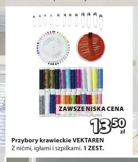 Przybory krawieckie VEKTAREN promocja w Jysk