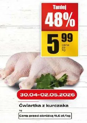Ćwiartka z kurczaka promocja w Supeco