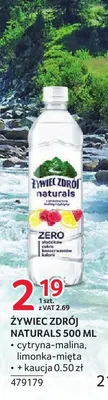 Napój Żywiec Zdrój Naturals limonka-mięta promocja w Selgros