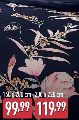 Pościel w kwiaty promocja w Aldi