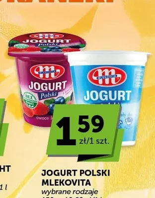 Jogurt polski Mlekovita promocja w Groszek