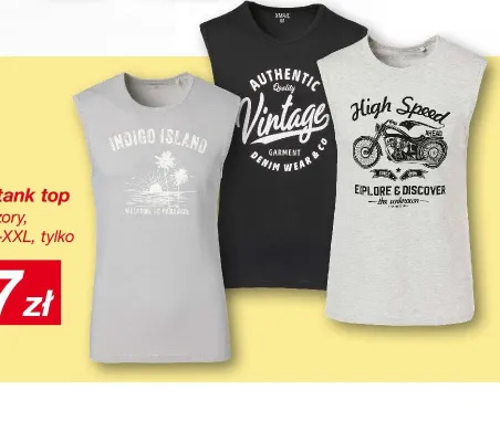 Męski tank top rozm. M-XXL promocja w KiK
