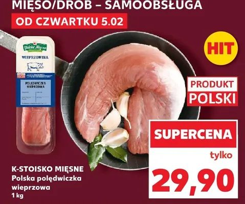 Polska polędwiczka wieprzowa promocja w Kaufland
