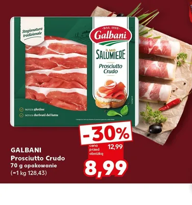 Prosciutto Crudo Galbani promocja w Kaufland