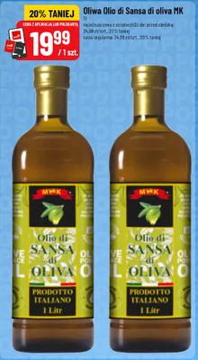 Oliwa Olio di Sansa di oliva MK promocja w POLOmarket