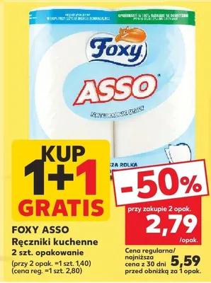 Ręczniki kuchenne Asso2 szt. opakowanie promocja w Kaufland
