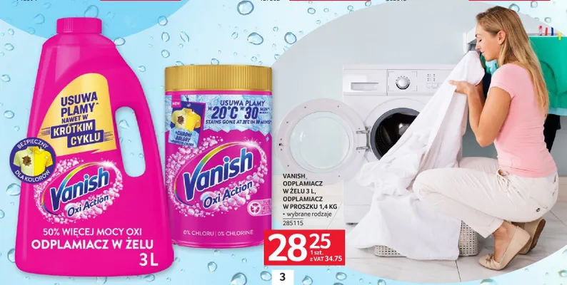 Odplamiacz Vanish promocja w Selgros