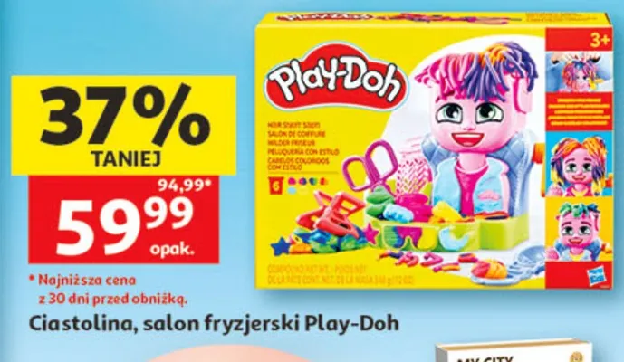Ciastolina, salon fryzjerski Play-Doh promocja w Auchan