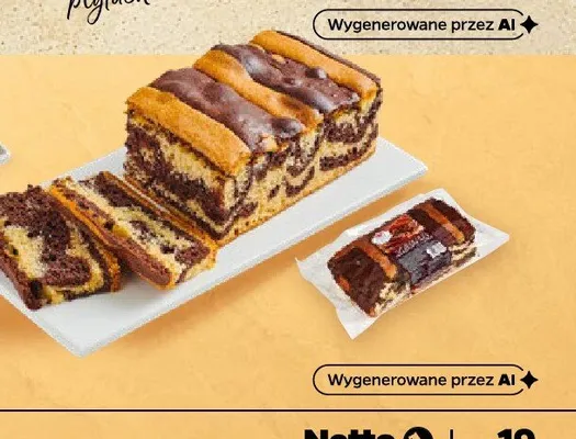 Ciasto zebra Lazur promocja w Netto