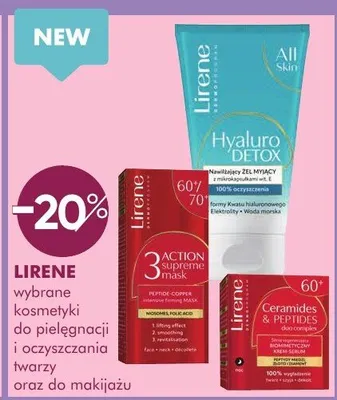 Wybrane kosmetyki do pielęgnacji i oczyszczania twarzy oraz do makijażu promocja w Super-Pharm