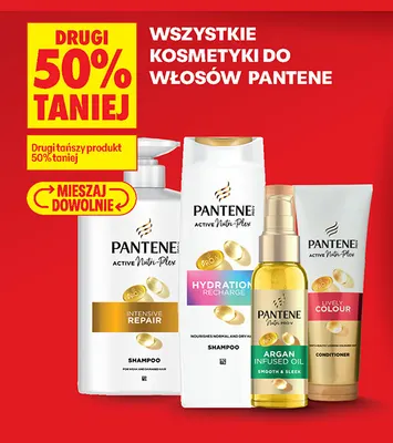 Kosmetyki do włosów Pantene promocja w Biedronka