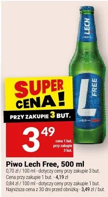Piwo Lech Free promocja w Twój Market