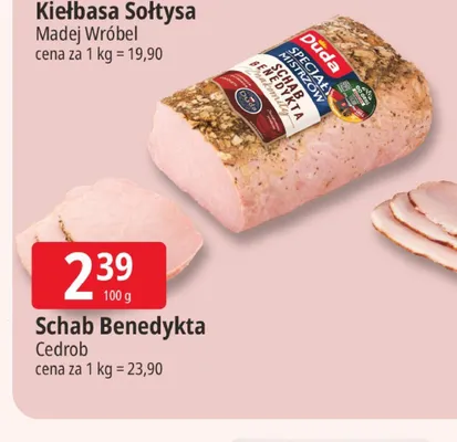 Schab Benedykta Duda promocja w Leclerc