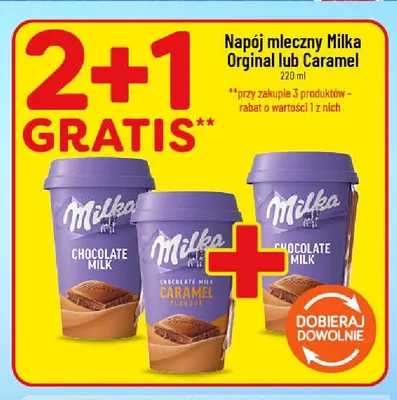 Napój mleczny Milka Orginal promocja w POLOmarket