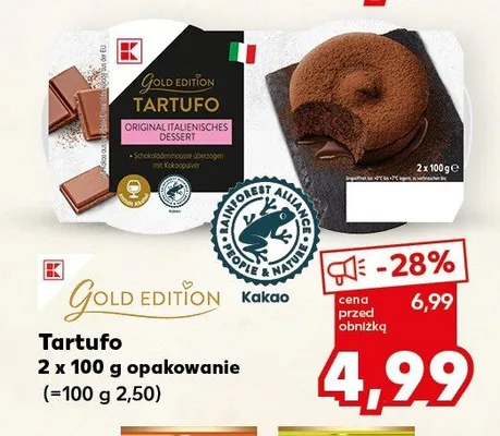 Tartufo Gold Edition 2-pak promocja w Kaufland