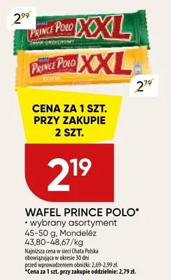 Wafel promocja w Chata Polska