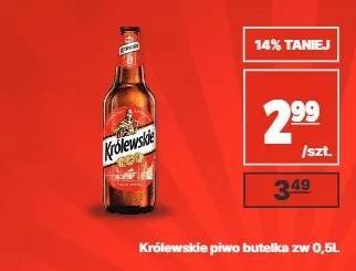 Piwo Królewskie promocja w API Market