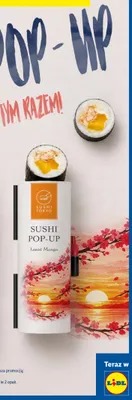Sushi w tubie Sushi Tokyo Łosoś Mango promocja w Lidl