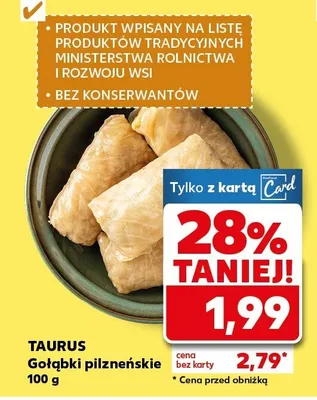 Gołąbki pilzneńskie promocja w Kaufland