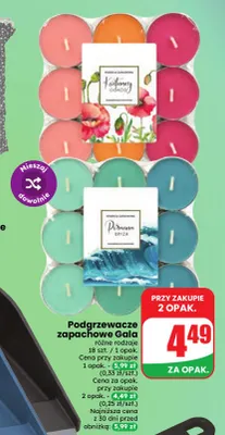 Podgrzewacze zapachowe Gala promocja w Dino