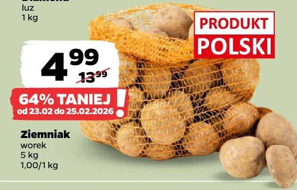 Ziemniaki promocja w Netto