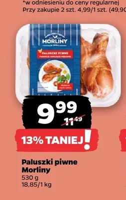 Paluszki piwne Morliny promocja w Netto