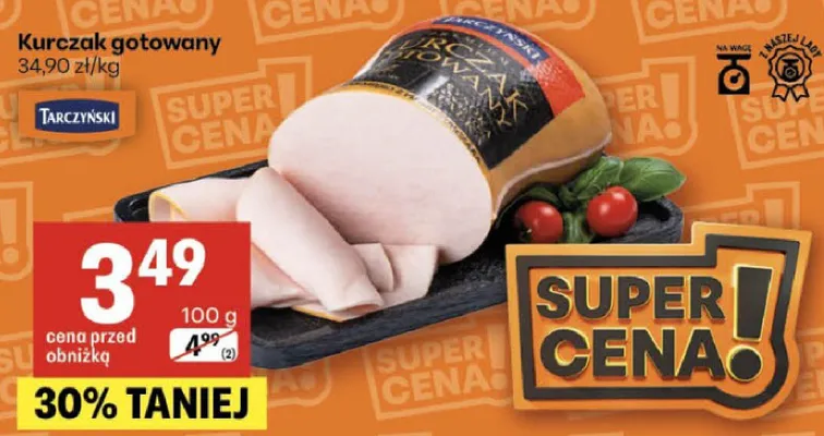 Kurczak gotowany promocja w Delikatesy Centrum