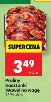 Praliny Kasztanki Wawel na wagę promocja w Biedronka