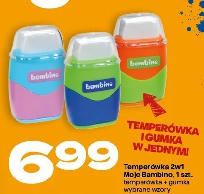 Temperówka 2w1 Moje Bambino promocja w Twój Market