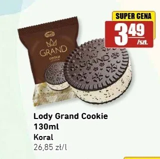 Lody Grand Cookie Koral promocja w API Market