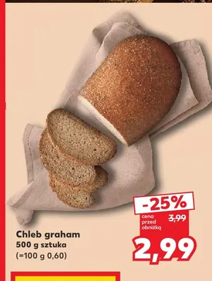 Chleb graham promocja w Kaufland