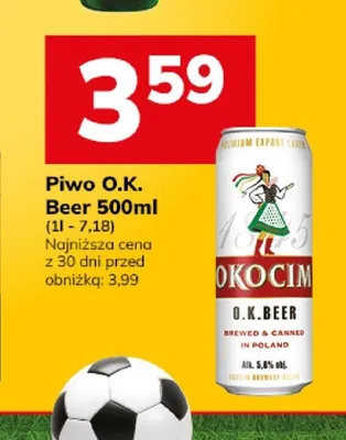 Piwo O.K. Beer promocja w Hitpol