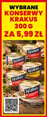 Konserwy Krakus 300 g promocja w Twój Market