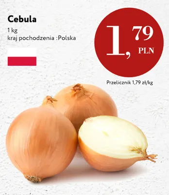 Cebula polska promocja w Market Point