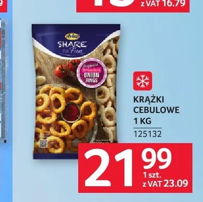 Krążki cebulowe Aviko promocja w Selgros