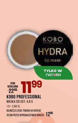 Maska do ust KOBO PROFESSIONAL promocja w Drogerie Natura
