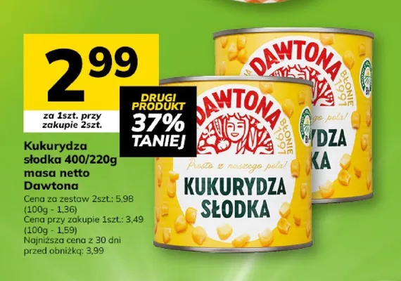 Kukurydza słodka promocja w Hitpol