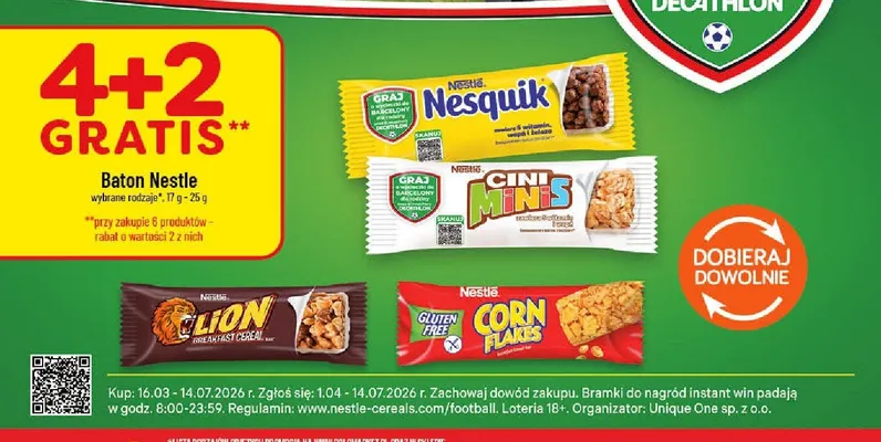 Baton Nesquik Nestle promocja w POLOmarket