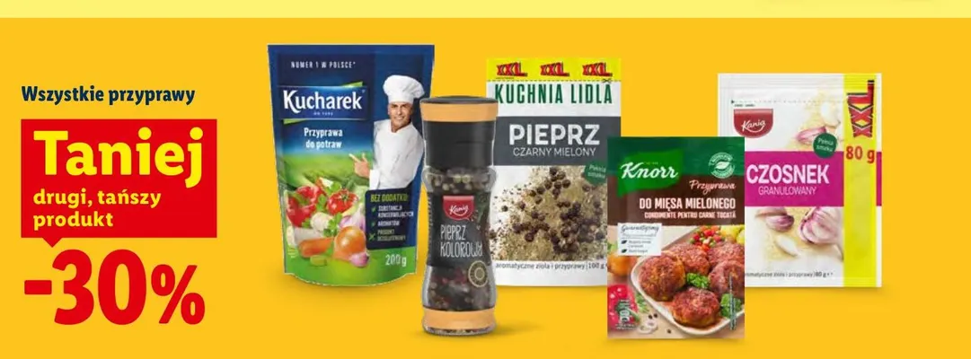 Czosnek granulowany Kania promocja w Lidl