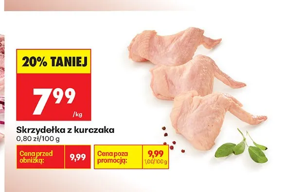 Skrzydełka z kurczaka promocja w Biedronka